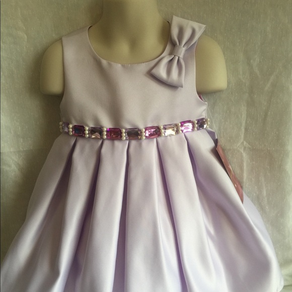Girls lavender formal dress by Bak Girl’s Inc.NY - Picture 6 of 8